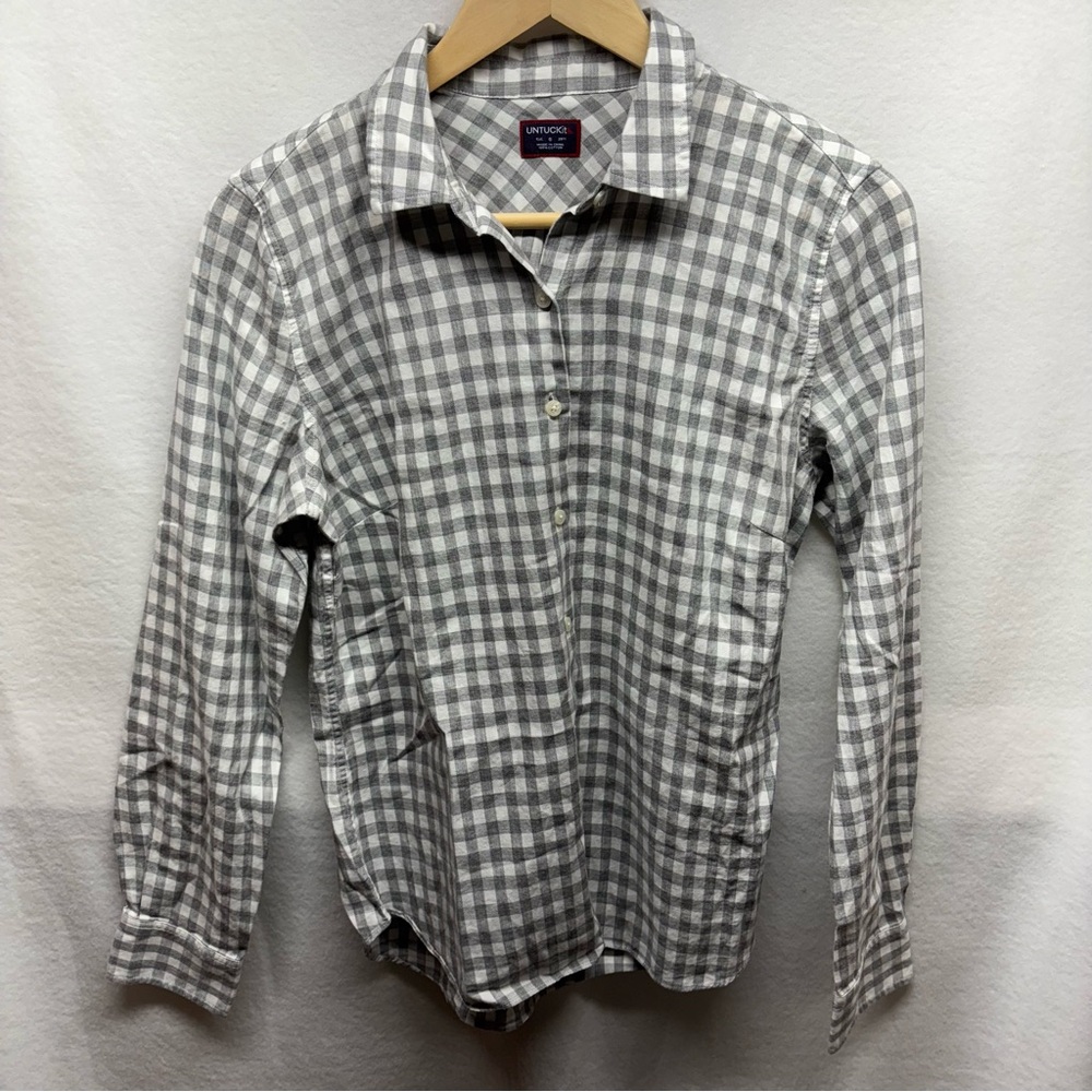 UNTUCKit Shirt Boys Size 6 Relaxed Fit Button Down Long Sleeve‎